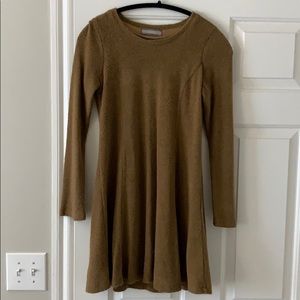 Long sleeve sweater dress